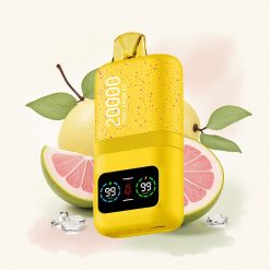 Aivono Aim Magic 20000 Roze Citroen IJs met Dual Mesh Coils en LCD-scherm