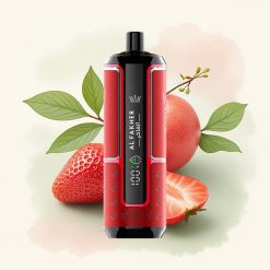 Al Fakher Crown Bar 15K Hypermax Aardbei Punch Type-C 600mAh 22ml