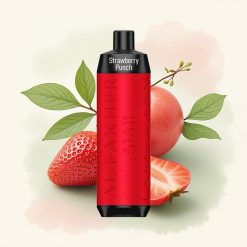 Al Fakher Crown Bar 8000 Crystal Aardbei Punch 18ml 5mg Nicotine 600mAh