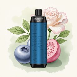 Al Fakher Crown Bar 8000 Crystal Blauwebes Kauwgom 600mAh 5mg Nicotine