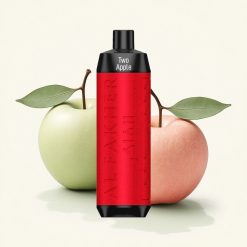 Al Fakher Crown Bar 8000 Crystal Twee Appel 18ml Nicotine 600mAh