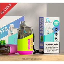 RandM Tornado Belgium | Fumot Original RandM Tornado Box 10000 luchtstroomregeling vape-apparaat 1 st aardbei watermeloen FV0D693