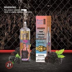 RandM Tornado Belgium | RandM Tornado 10000 luchtstroomregeling vape-apparaat 1 st blauwe razernij FV0D6113