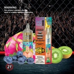 RandM Tornado Belgium | RandM Tornado 10000 luchtstroomregeling vape-apparaat 1 st Kiwi-drakenbes FV0D6123