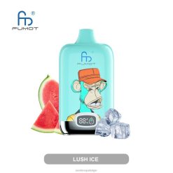 RandM Tornado Bestellen | Fumot Original RandM Digital Box 12000 batterij en vloeistofdisplay vape-apparaat weelderig ijs FV0D67