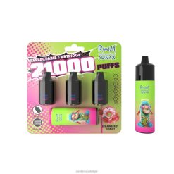 RandM Tornado Bestellen | RandM Sunax 21000 vervangbaar vape-apparaat voor luchtstroomregeling 1 st aardbei donut FV0D6267