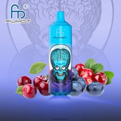 RandM Tornado Prijs | Fumot RandM Tornado 9000 pro vape-apparaat met batterij en ejuice-display versie 1 kersbes FV0D6184