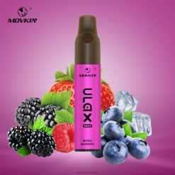 RandM Tornado Prijs | RandM Movkin Ulax 6800 (keramische spoel) oplaadbaar wegwerpvape-pod-apparaat gemixte bessen FV0D664