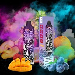 RandM Tornado Vape Smaken | RandM Tornado 6000 luchtstroomregeling vape pod-apparaat 1 st fruitfusie FV0D6286
