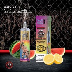 RandM Vape Antwerpen | RandM Tornado 10000 luchtstroomregeling vape-apparaat 1 st watermeloen limonade FV0D6112