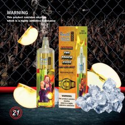 RandM Vape België | RandM Tornado 10000 luchtstroomregeling vape-apparaat 1 st rood appelijs FV0D6121