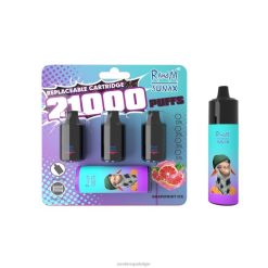 RandM Vape Prijs | RandM Sunax 21000 vervangbaar vape-apparaat voor luchtstroomregeling 1 st grapefruit-ijs FV0D6275