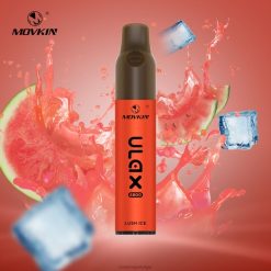 RandM Vapes Bestellen | RandM Movkin Ulax 6800 (keramische spoel) oplaadbaar wegwerpvape-pod-apparaat weelderig ijs FV0D658