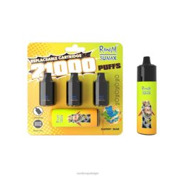 RandM Vapes Bestellen | RandM Sunax 21000 vervangbaar vape-apparaat voor luchtstroomregeling 1 st gummybeer FV0D6268